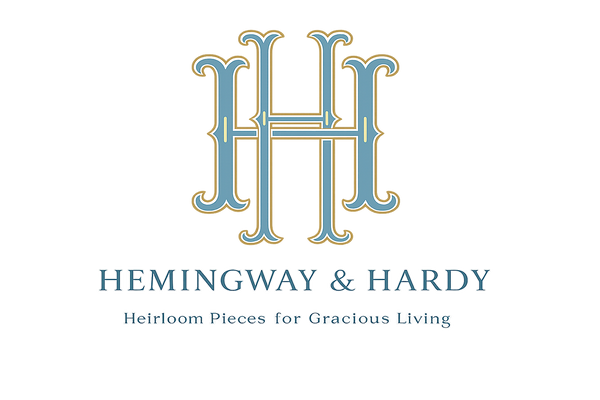 Logo of Hemingway & Hardy with stylized 'HH' on a white background
